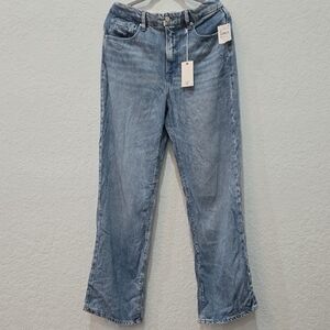 Good American‎ Light Blue Wide Leg Jeans